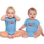 Nursery Decals and More Cute Twin Boys Shirts, Includes 2 Bodysuits, 3-6 Month He Did It