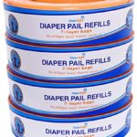 ChoiceRefill Compatible with Diaper Genie Pails, 4-Pack, 1080 Count